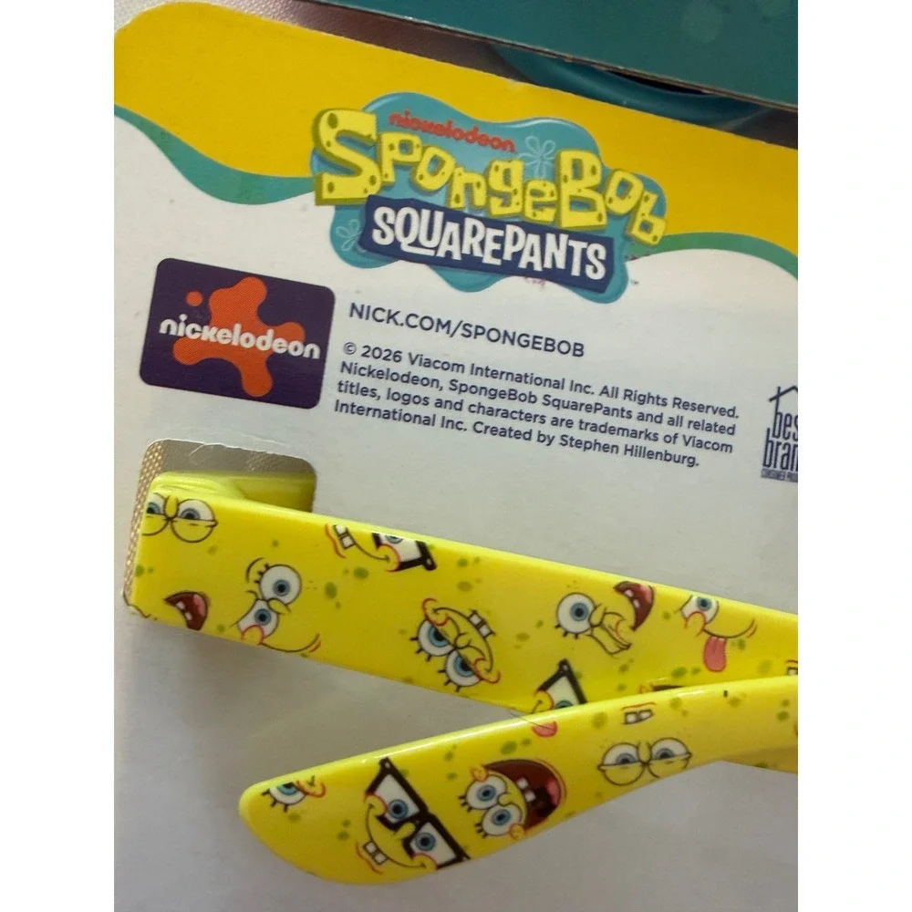 Kids Sunglasses 3 Pack Nickelodeon The Smurfs SpongeBob Garfield Bundle New
